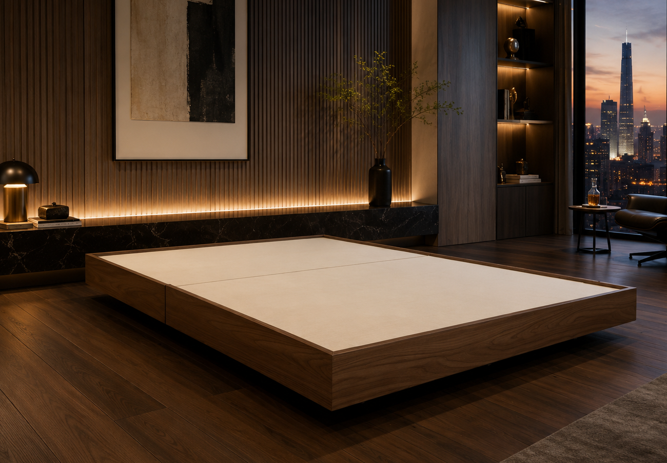Wooden Slim Bed Base