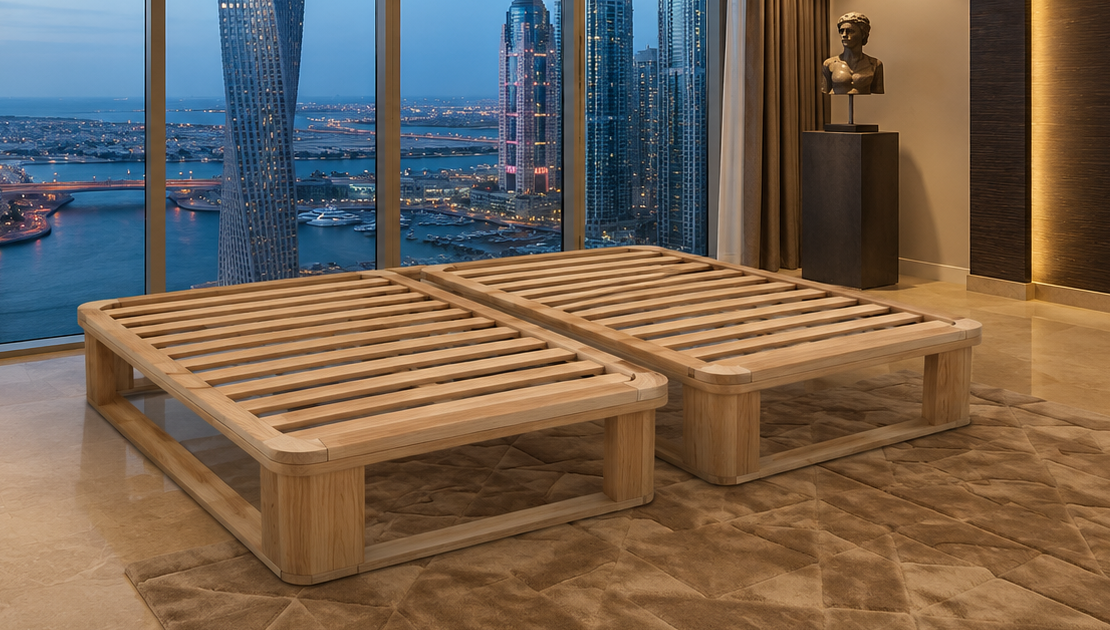 Wooden Slim Bed Base
